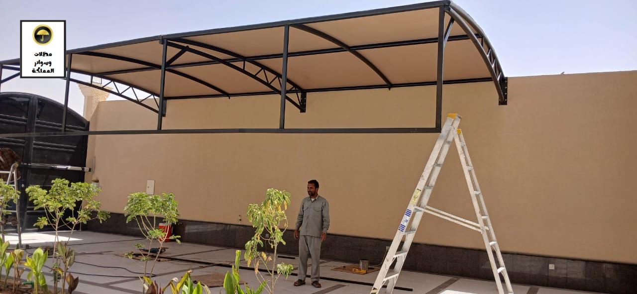مظلات سيارات الرياض في حي العلياء