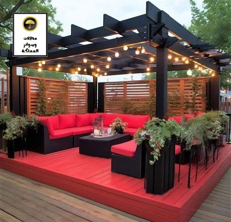 تركيب مظلات حدائق