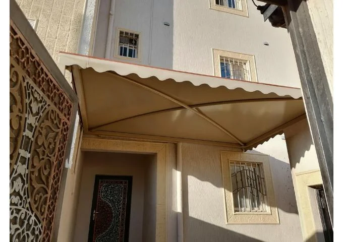خطوات تركيب مظلات مداخل البيت