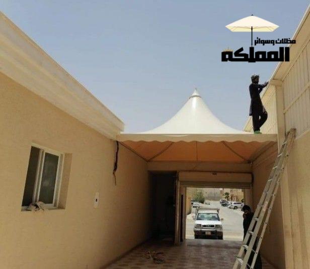 تركيب مظلات هرمية الرياض حي الشفا: حل مثالي لمواجهة حرارة الشمس
