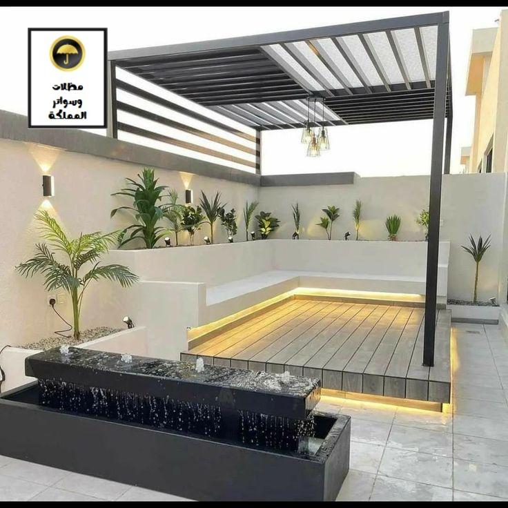خطوات تصميم وتركيب مظلات الحدائق